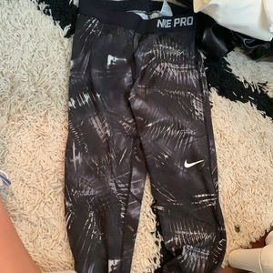 Nike pro leggings (fleece inside)
